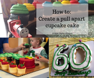 How to: Create a pull apart cupcake cake.
