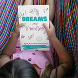 Kids Dreams and Doodles Write and Draw Artistic Journal for girls