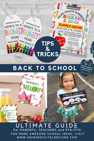 Back to School - Tips and Tricks for Parents, Teachers and PTA!