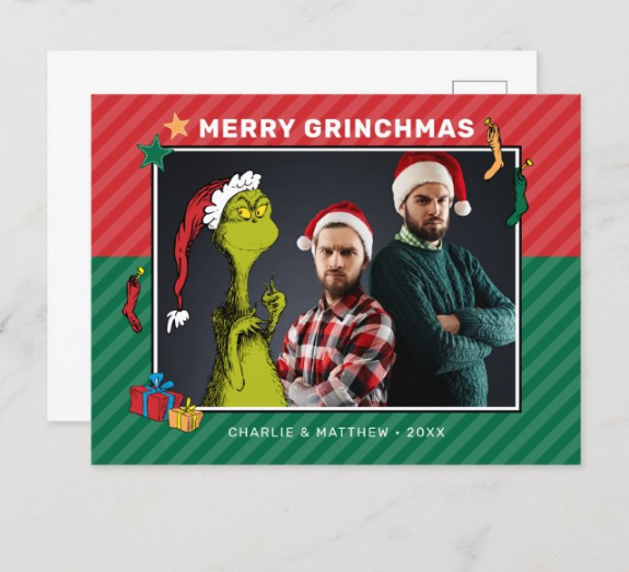 Dr. Seuss | The Grinch Family Photo Holiday