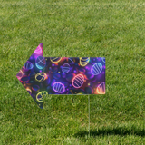 Neon Easter Egg Hunt Arrow - RIGHT, Glow Easter Bunny Egg Hunt Party Outdoor Lawn Decoration