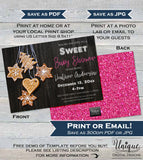 Christmas Baby Shower Invitation, Editable Christmas Cookie Invitation, Pink Baby Girl Shower Holiday Invite, Printable