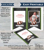 Football Banner  Printable, Football Pennant Flags, Editable Football Decorations, Birthday Sign, Digital