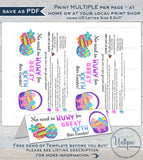 Easter Sample Bags Topper, Rodan and Skincare, Easter Egg Hunt Great Skin, Editable Product Instruction Card r f Printable,