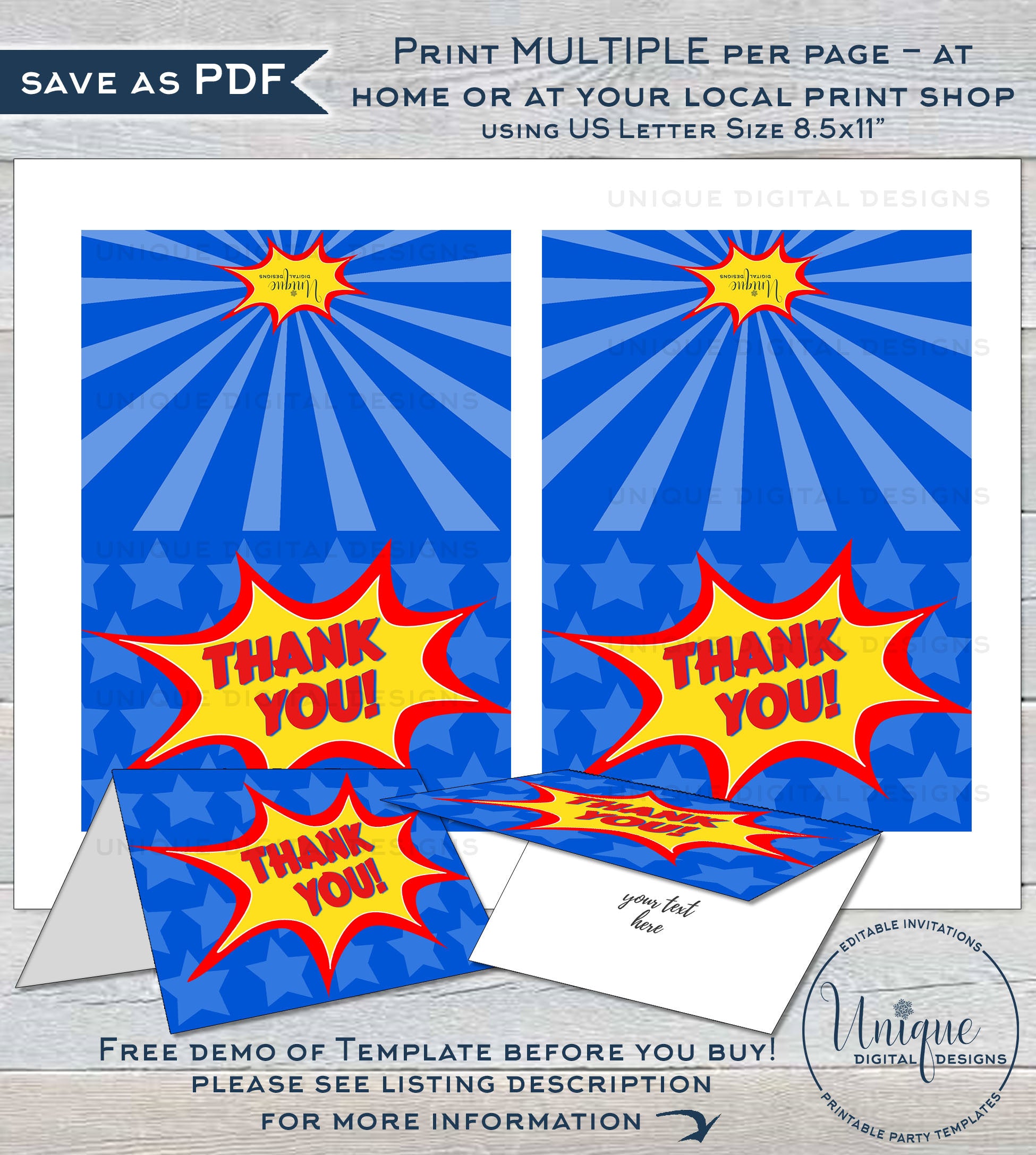 Superhero Birthday Invitation, Editable Boys Superhero Party Invite, A superhero-birthday-invitation-editable-boys-superhero-party-invite-a
