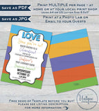 Rodan Skincare Invitation, Editable Business Launch Party, BBL Invite, R F Cocktails and Conversation Wine Cheese Printable