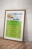 Gender Reveal Old Wives Tales Sign, Editable Sloth Baby Board He or She Pregnancy What will Baby, Custom Printable