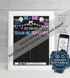 He or She Gender Reveal Party, Editable Old Wives Tales Sign, What Will Baby Be Chalkboard Personalized Digital Printable diy