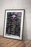 He or She Gender Reveal Party, Editable Old Wives Tales Sign, What Will Baby Be Chalkboard Personalized Digital Printable diy