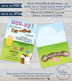 Rodan Skincare Invitation, Editable Business Launch Party, Easter BBL Invite, Hop on By Cocktails Conversations, Printable