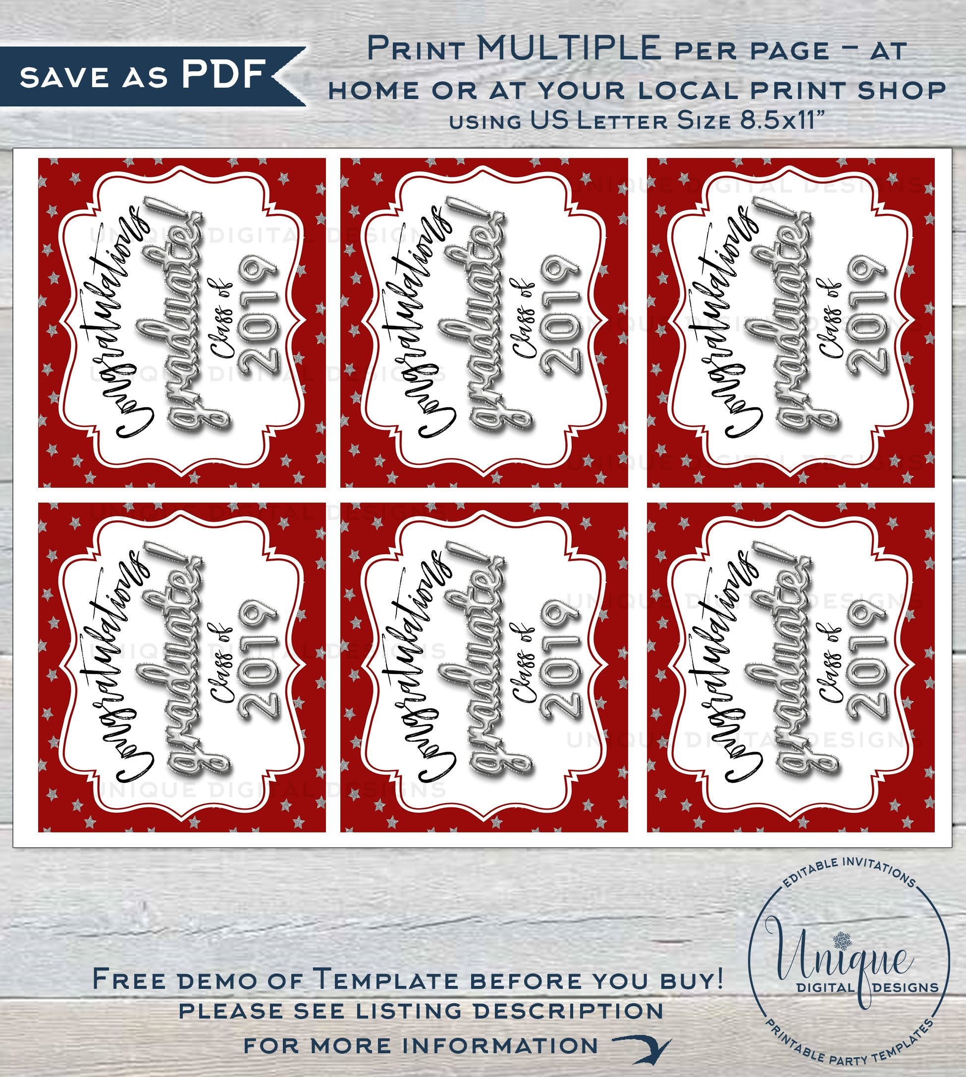 graduation-beer-bottle-label-editable-beer-label-sticker-college-cla for Free Printable Beer Label Templates Graduation Beer Bottle Label, Editable Beer Label Sticker, College Cla for Free Printable Beer Label Templates