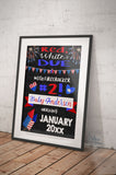 Baby #2 4th of July Pregnancy Announcement Sign Firecracker Theme July 4 Baby Arriving Printable Chalkboard