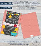 Nacho Average Party Invitation, Editable Cinco de Mayo Invite, Cinco de Mayo Guacamole Fiesta Chalkboard Printable