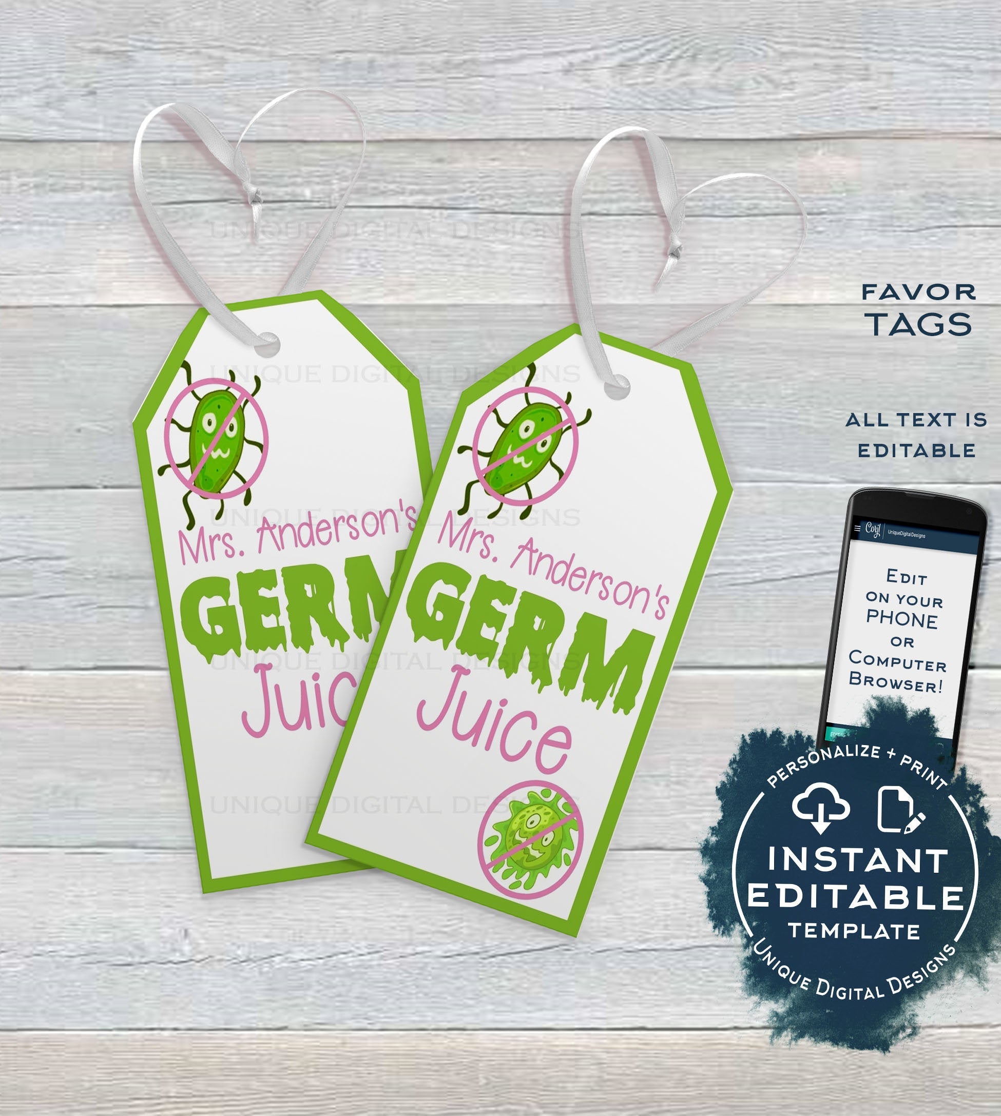 editable-hand-sanitizer-tags-kids-germ-juice-personalized-teacher-fa for Downloadable Printable Hand Sanitizer Label Template Free Editable Hand Sanitizer Tags, Kids Germ Juice, Personalized Teacher Fa for Downloadable Printable Hand Sanitizer Label Template Free