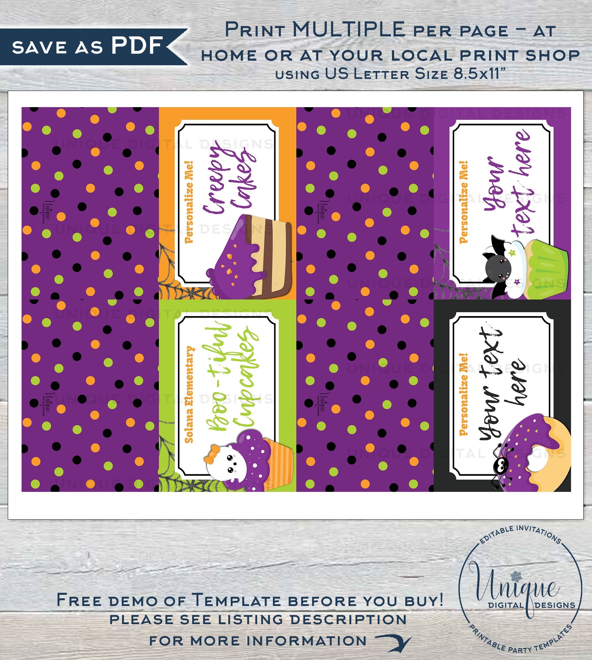 halloween-food-tent-labels-editable-halloween-decorations-pta-printa for Halloween Food Labels Printable Free Halloween Food Tent Labels, Editable Halloween Decorations, PTA Printa for Halloween Food Labels Printable Free