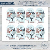 Editable Valentines Favor Tag, Jawsome Shark Valentine Tags, Jaw-some Favor Tag, Shark Week, Shark Bite Non Candy Printable,