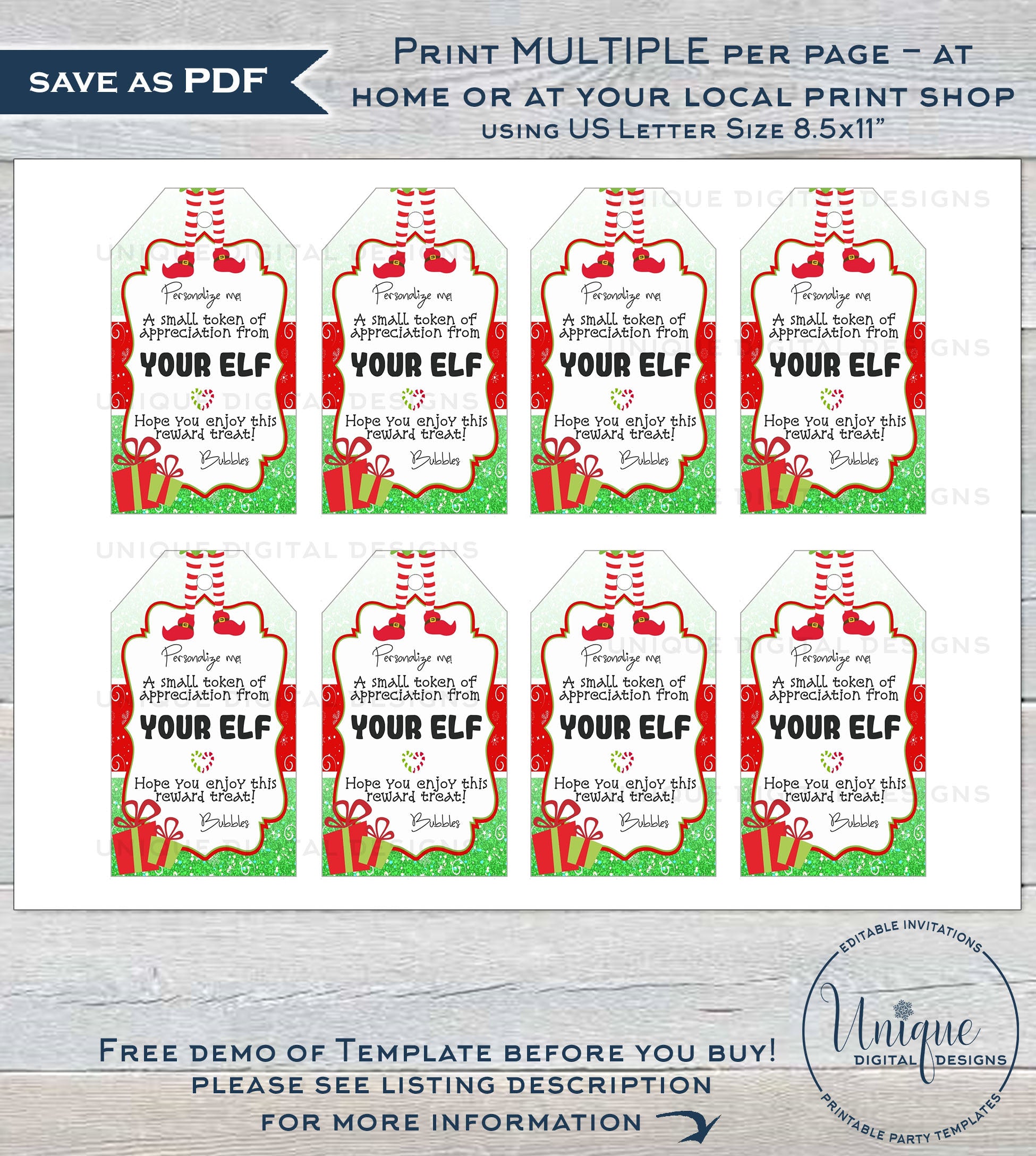 Editable Healthy Elf Quarantine Letter Printable, Personalized Elf Wel editable-healthy-elf-quarantine-letter-printable-personalized-elf-wel