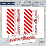 Editable Christmas Invitations, Revenge Christmas Party Invite, Editable Holiday Party Flyer, Adult Peppermint Festive Printable diy INSTANT
